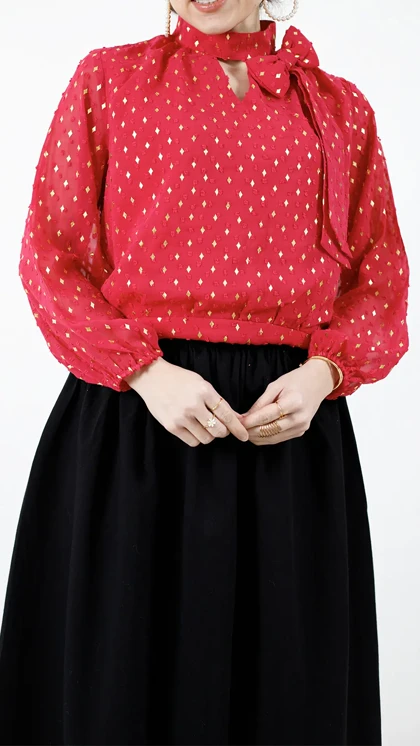 بلوز مهمونی زیبا