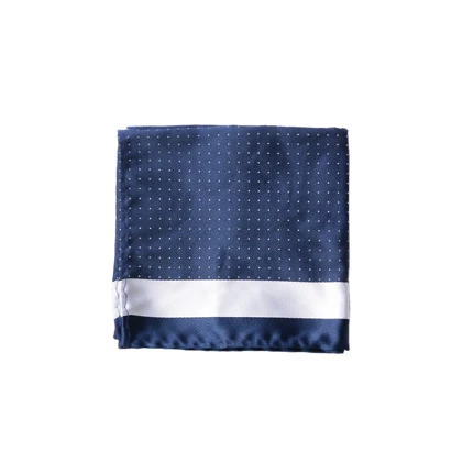 ست پاپیون و پوشت سورمه‌ای خال‌خالی 7154