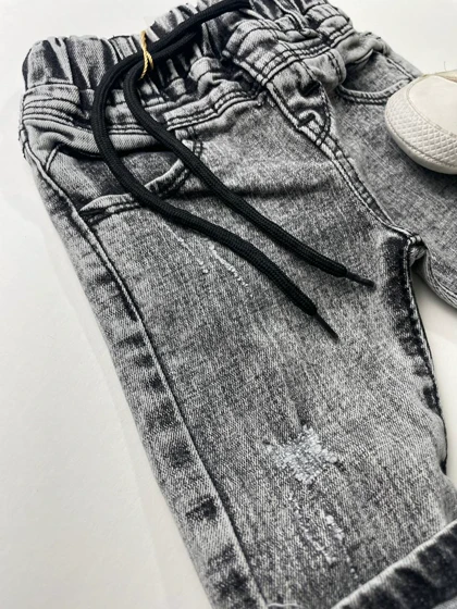 شلوار جین تک ذغالی