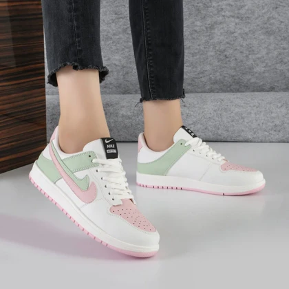 کفش و کتانی زنانه مدل دو نایک رنگ فسفری صورتی مدل نایک NIKE