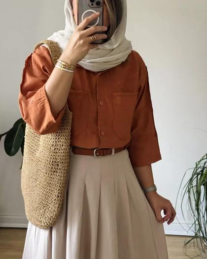 شومیز باکسی پری