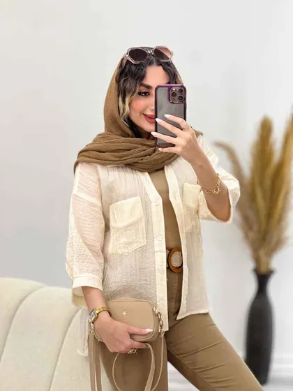 شومیز دو جیب دیما