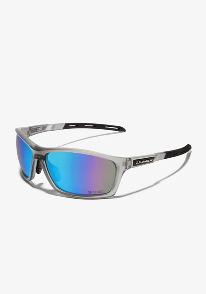 عینک آفتابی دی فرانکلین مدل D.franklin Volcano Matte Grey / Mirror Blue