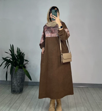 پیراهن مانتویی آوان