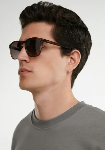 عینک آفتابی دی فرانکلین مدل D.franklin Ultra Light SQ High Brown / Grad Brown