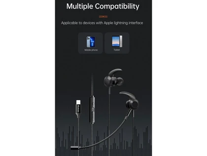 هندزفری سیمی گیمینگ لایتنینگ مک‌دودو Mcdodo Lightning Gaming Earphones iPhone HP-1350