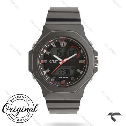 ساعت کرست مدل 9508-1مردانه مشکی Crest-11392-U