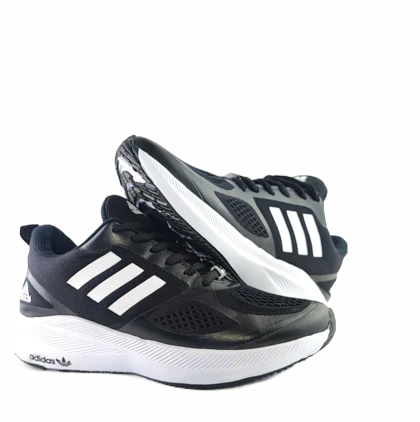 کفش اسپرت و رانینگ مردانه برند آدیداس Adidas مدل شیلد مشکی کد 253