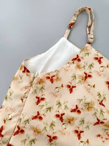 ست دوتیکه سارافون بهمراه کت جین کد 3927