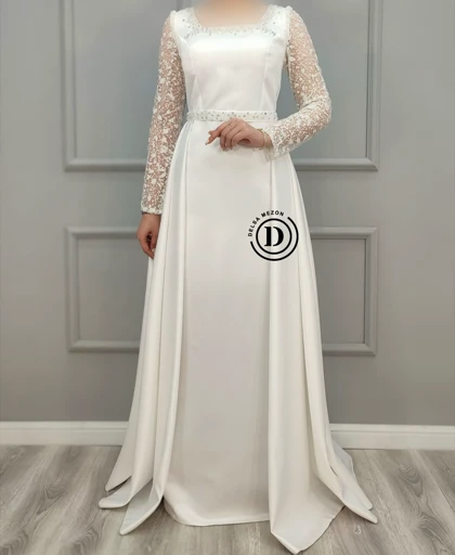 پیراهن بلند حنا 7018