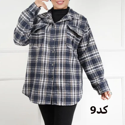 شکت چهارخونه پشمی گرم بالا 7292