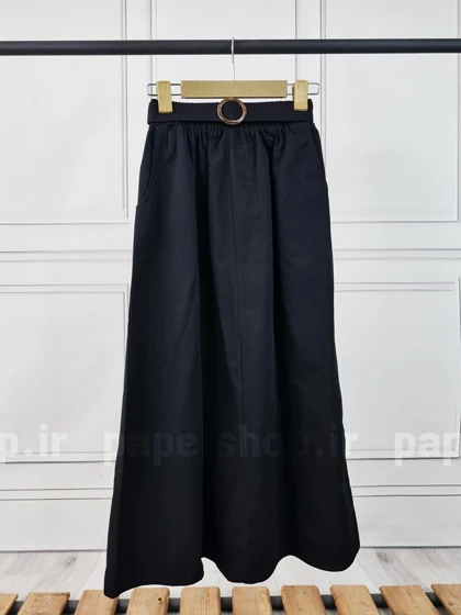 دامن جیب کراس ساده