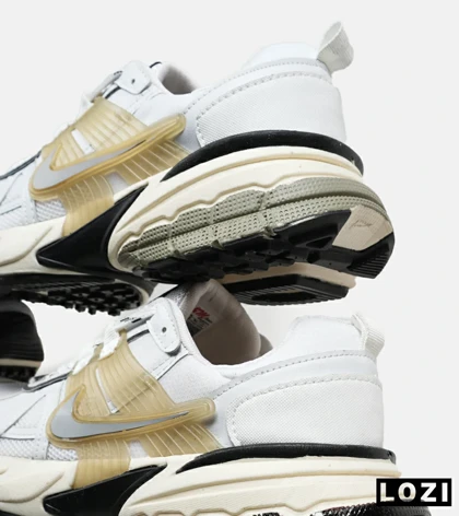 کفش کتانی مردانه و زنانه سفید کرم Nike cushlon