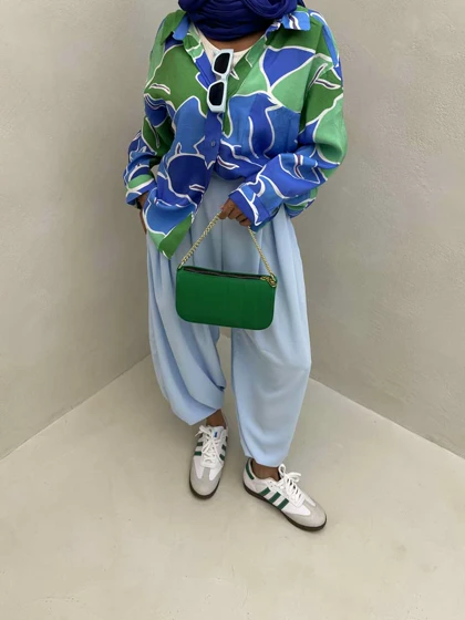 شومیز طرح رنگ