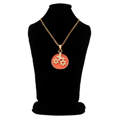 گردنبند دخترانه مدل گل پروانه