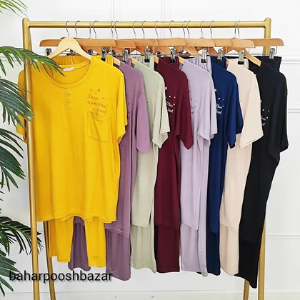 تی‌شرت و شلوار ویسکوز