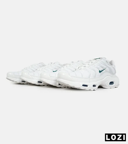 کفش کتانی مردانه و زنانه سفید سبز NIKE AirMax Plus TN Ultra مدل 6731