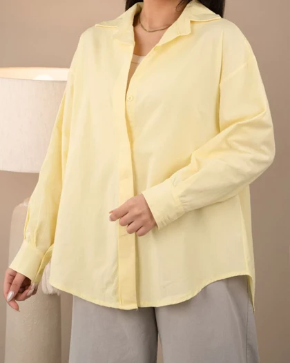 شومیز لینن پنبه پارمین کد 28950