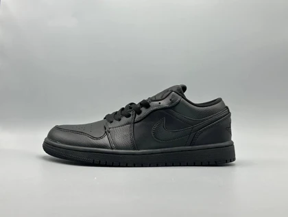 کتانی نایکی جردن 1 لو فول بلک / Nike J1 Low