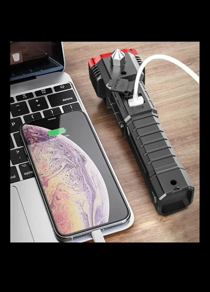 چراغ قوه دستی 8کاره مدل Led torch