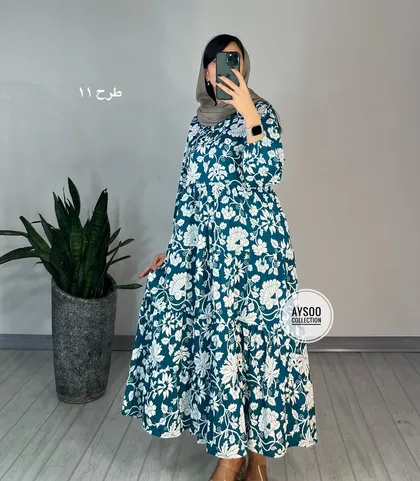 پیراهن طرحدار مزونی47