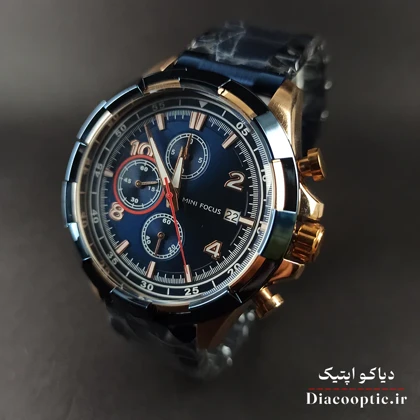 ساعت مچی مردانه اورجینال موتور ژاپنی برند مینی فوکوس سه موتور مدل Mf0198G.01
