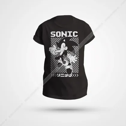 تیشرت طرح Sonic