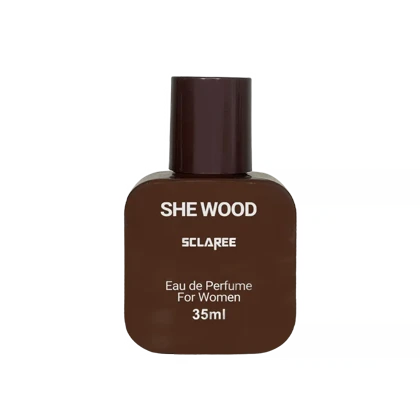 عطر جیبی زنانه اسکلاره مدل She Wood حجم 35 میلی لیتر