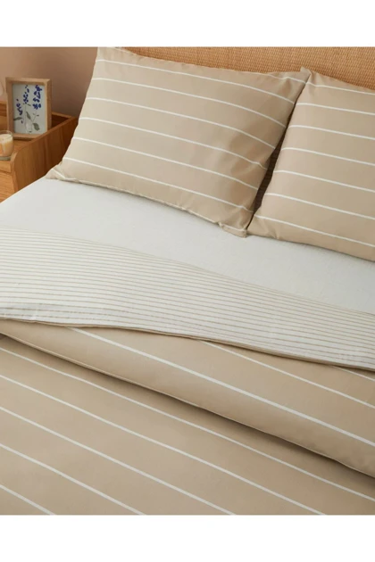سرویس روتختی دو نفره با ملحفه English Home مدل Timeless Line