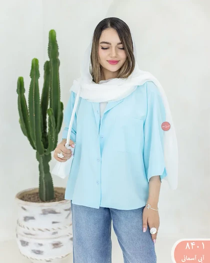 شومیز کوتاه رویسا 8401