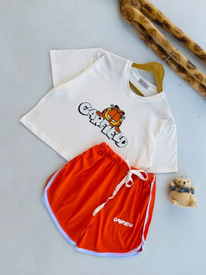 ست کراپ شورتک گارفیلد