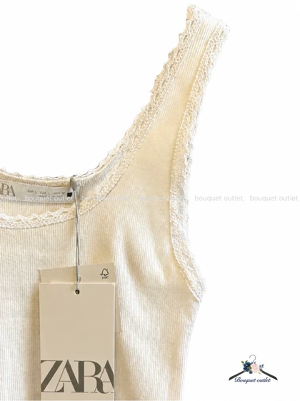 بادی سفید کبریتی زارا ZARA