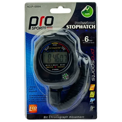 کرنومتر دیجیتال پرو اسپورتز Pro Sports مدل P-009A دقت 0.01s