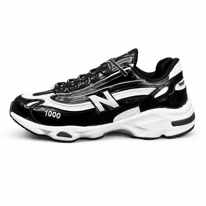 کفش کتانی مردانه مدل نیوبالانس 1000 سفید مشکی New BALANCE