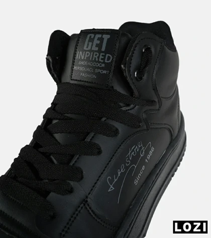 کفش کتانی ساق‌دار مردانه مشکی VANS مدل 7792