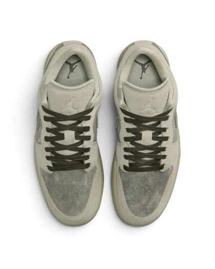 کتانی ویتنامی ایر جردن وان لو زیتونیNike Air Jordan 1 Low SE Spruce FogJade Stone