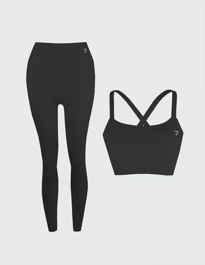 ست نیم‌تنه و لگ ورزشی زنانه جیم شارک Vellura W