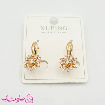 گوشواره زنانه ژوپینگ مدل گل