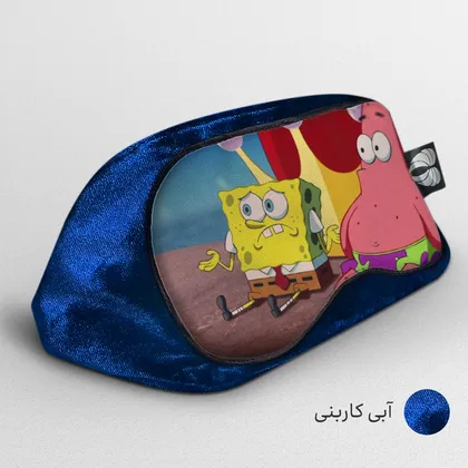 چشم بند بچگانه کاوا ماسک مدل باب اسفنجی کد7