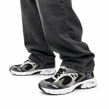 کفش کتانی مردانه مدل نیوبالانس 725 مشکی طوسی New Balance