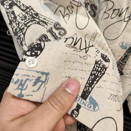 شومیز باکسی طرح پاریس کد 34