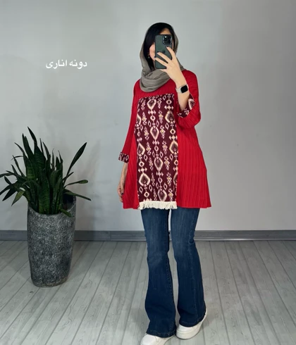 تونیک مانتویی باتیک