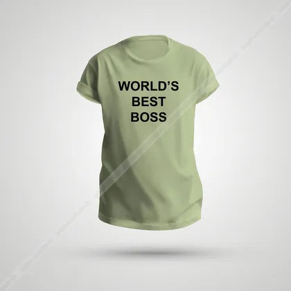 تیشرت Office طرح World's Best Boss