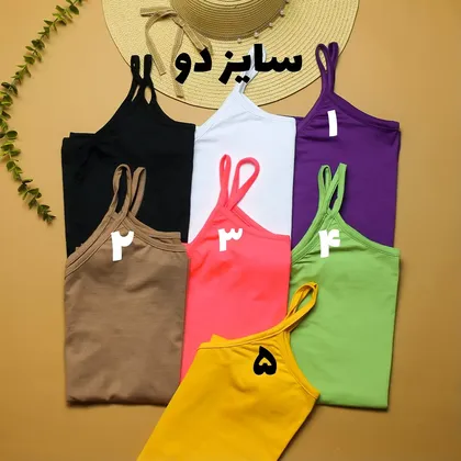 تاپ ساده مدادرنگی کد 198