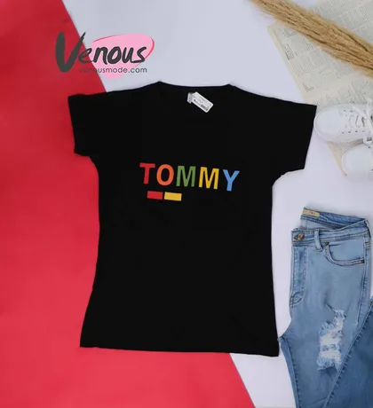 تیشرت آستین کوتاه TOMMY