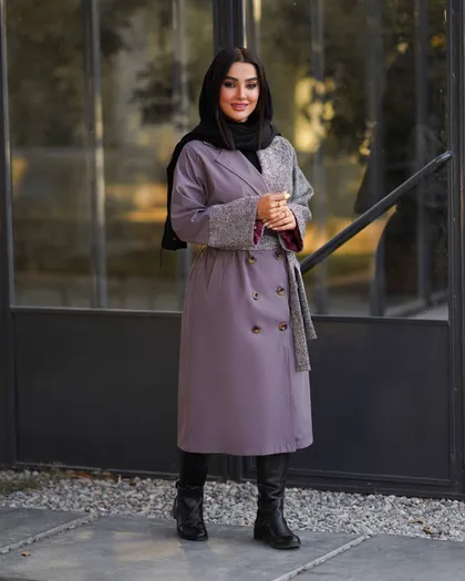 بارانی مدل ساغر کد 2323