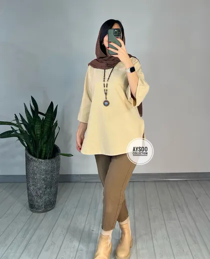 تونیک مانتویی شاپرک