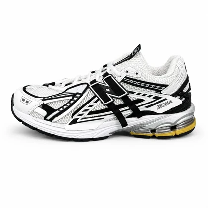 کفش کتانی مردانه نیوبالانس 1906 سفید مشکی New BALANCE 1906