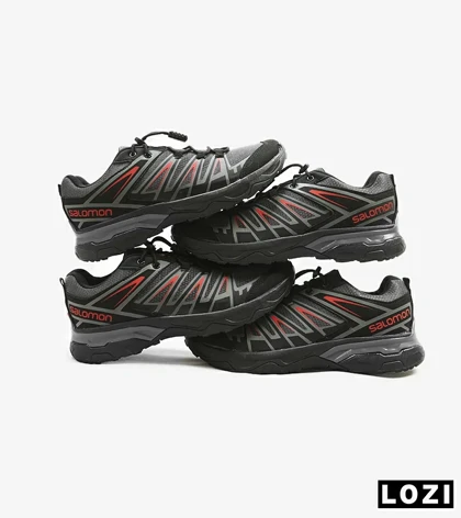 کفش کتانی بزرگ پا مشکی قرمز سالومون Salomon X ULTRA