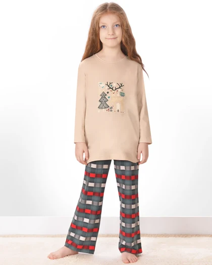 تیشرت و شلوار بلند کریسمس بچه گانه